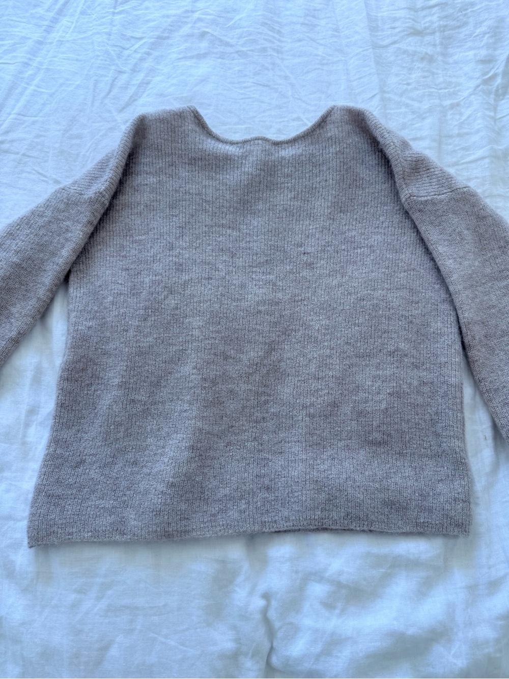 Sezane Gaspard Cardigan in Light Beige - Picture 5 of 9